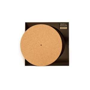 SIMPLY ANALOG Base de corcho para disco de vinilo.SACS001